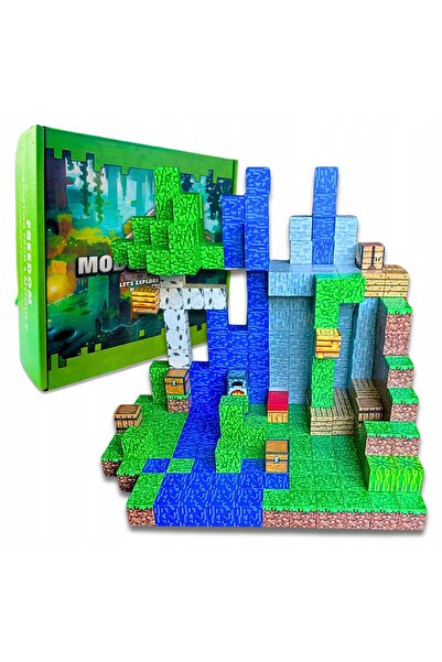 Other Set de blocuri magnetice educaționale, 300 bucăți + persoane