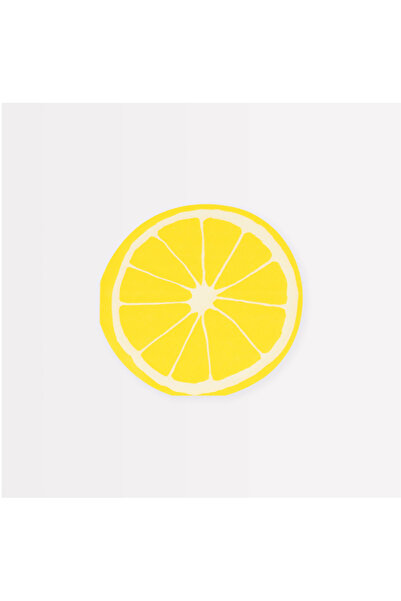 Meri Meri - Lemon Napkins - Limon Peçeteler (x16)