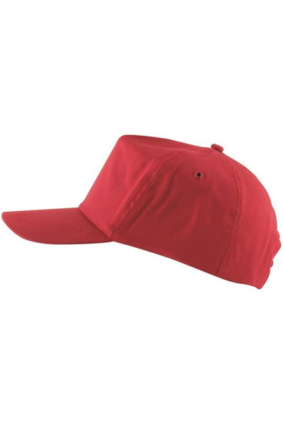 ardon Red cap with peak, red color, Lion