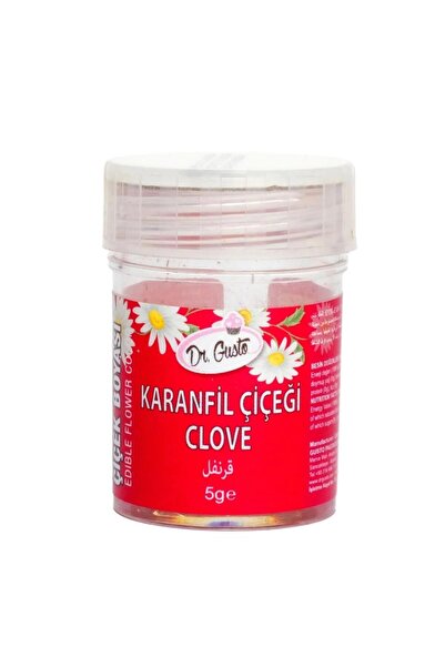 Dr. Gusto Karanfil Çiçeği Yenilebilir Şeker Hamuru Figür Ve Çiçek Boyası 5 Gr