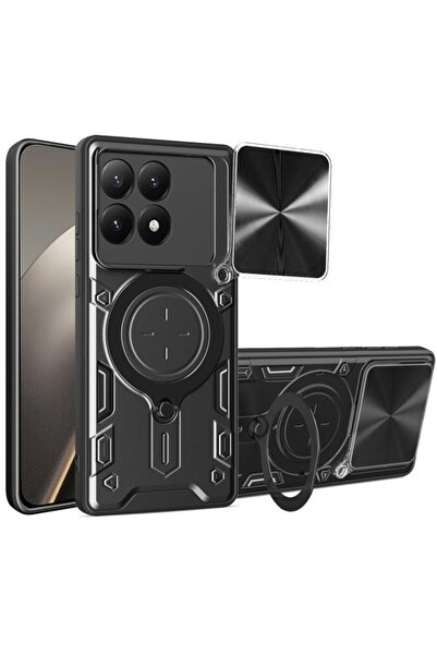 SKYDDAR INNOVATION Case for Xiaomi 15T, CamGuard Pro, Magnetic Ring, Camera P...