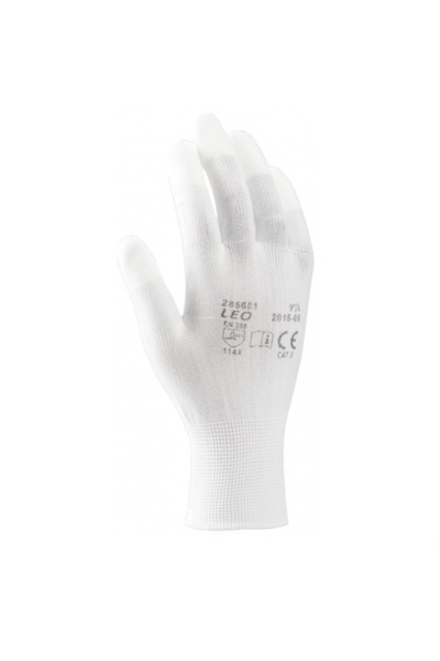 ardon Manusi de protectie LEO, culoarea alb, impregnate in poliuretan