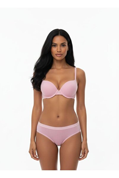 Pemilo Women's 730 cotton covered bra set