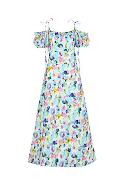 Urban Muse Elysia Maxi Keten Elbise