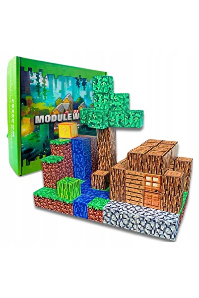 Other Set de blocuri magnetice educaționale, 107 bucăți + persoane