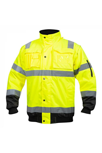 ardon Jacheta galbena de lucru reflectorizanta barbati, 2 in 1 HOWARD