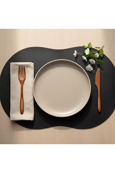 Grand Fine Art 2 bucăți de suporturi americane din piele - Supla ovală simetrică