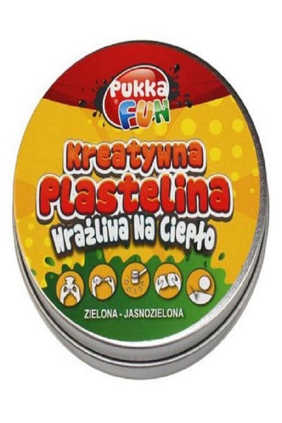 PUKKA PAD Plastilina Magica Pukka care isi schimba culoarea 60g verde inchis/...