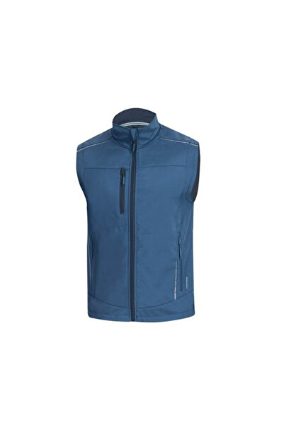 ardon VISION softshell winter vest, blue color, 100% polyester, 285 g/sqm