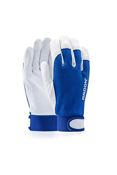 ardon Sheepskin protective gloves with Velcro cuff, orange color, HOBBY