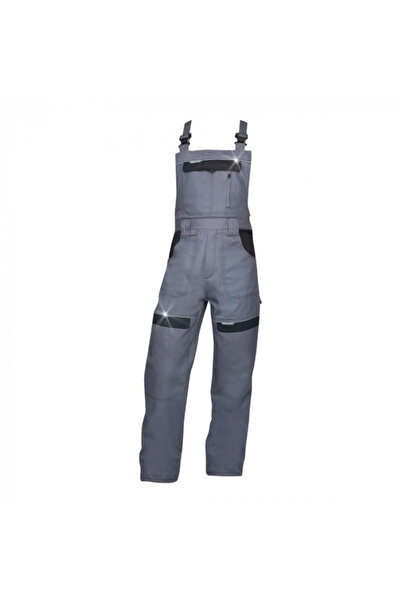ardon Grey 100% cotton work trousers with bib, COOL TREND