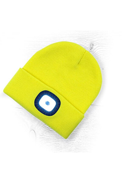 ardon Fes with USB rechargeable LED flashlight, yellow color, Boast