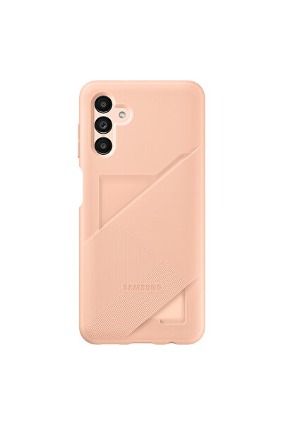 Samsung Силиконов калъф за слот за карта, цвят праскова (Samsung Galaxy A 13 ...