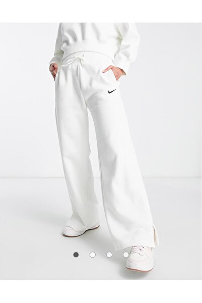 Nike Αθλητικά Ρούχα: Φόρμα Φλις Φοίνιξ Ψηλόμεση με Φαρδιά Μπατζάκια