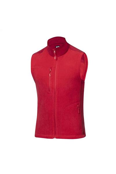 ardon Vestă de iarnă 100% poliester roșu fleece, MARTIN