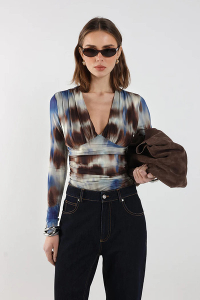 Madison the Label Uzun Kollu Üst