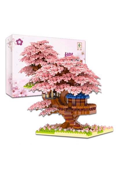 Other Construction Bricks Sakura Cherry Blossom Brick Set 2151 pcs.
