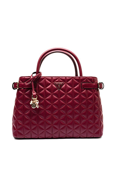 Guess Paisleigh Girlfriend Hand and Shoulder Women's Burgundy Hand Bag Hwqg98...