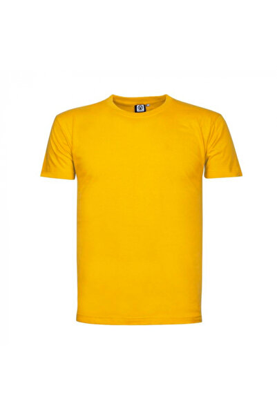 ardon Men's yellow 100% cotton short sleeve T-shirt, Lima
