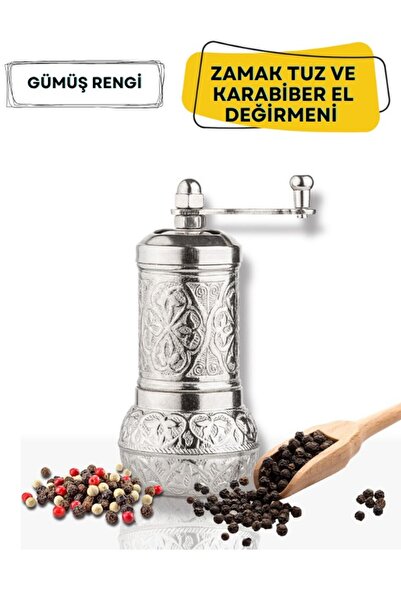 Macrostar Black Pepper Hand Grinder Zamak Metal Manual Spice Grinder