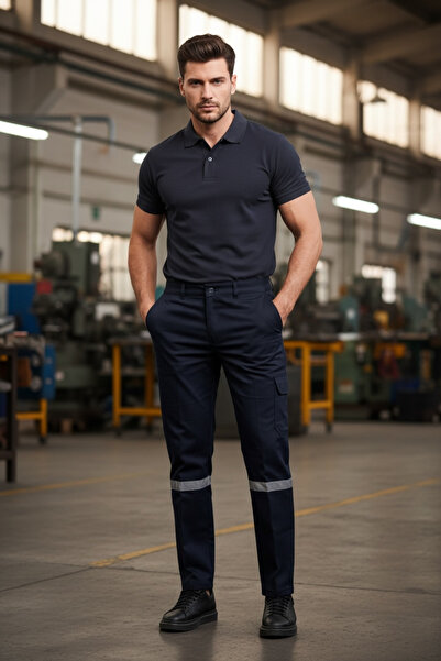 canan erman dolunay iş güvenliği ekipmanları Winter 7/7 Gabardine Cotton Refl...