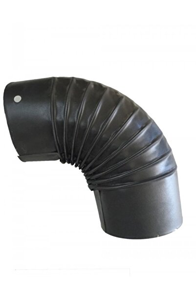 Sabah Kamp Sobası Yedek Dirsek Akordiyon – Siyah (Çap: 11 cm)