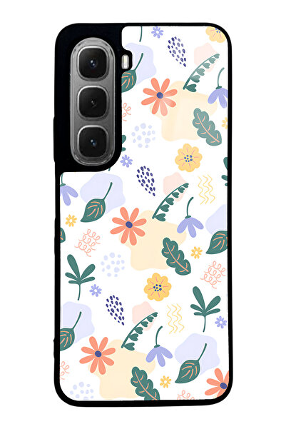 Spoyi حافظة هاتف لامعة بتصميم الزهور الصغيرة من إنفينيكس هوت 60i