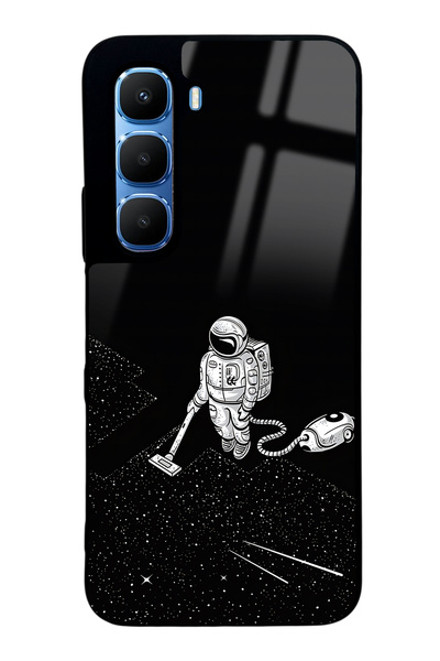 Spoyi غطاء هاتف لامع بتصميم تاتيانا للفضاء من إنفينيكس هوت 60