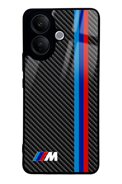 Spoyi Vivo V60 Lite Karbon M2 Tasarımlı Glossy Telefon Kılıfı