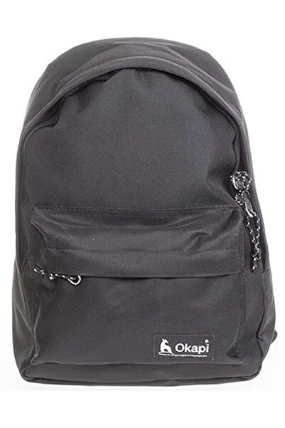 Okapi Black Backpack – Timeless Design for School and Everyday Use
