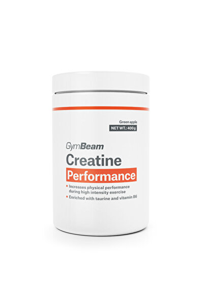 GymBeam Creatine Performance, 400 g, măr verde