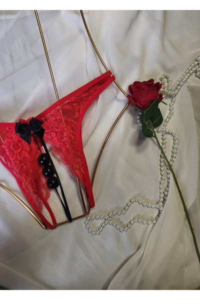 G&H UNDERWEAR String Thong with Pearls