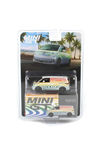 mini gt 1:64 Volkswagen Id. Buzz Prototype Rainbow Diecast Model Car