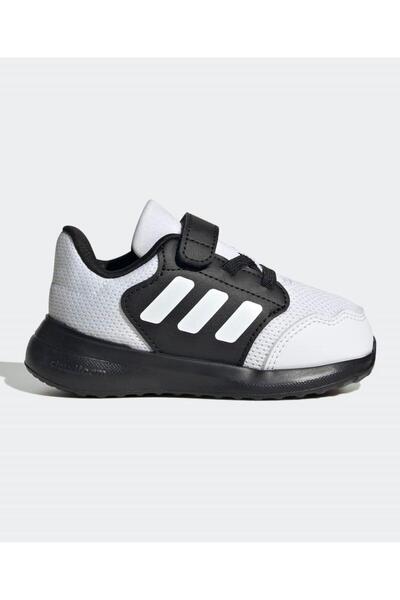 adidas حذاء رياضي Tensaur Run 3.0 بإغلاق فيلكرو - أبيض/أسود