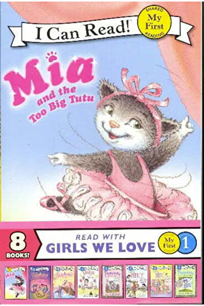 Book Boss مجموعة كتب "اقرأ مع الفتيات اللواتي نحبهن": مجموعة من 8 كتب