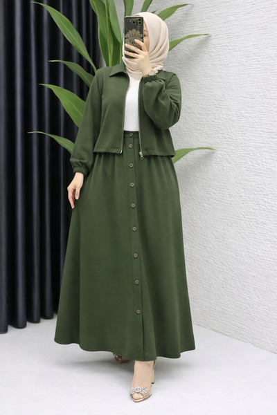 mihratesettür Tesettür etekli takım