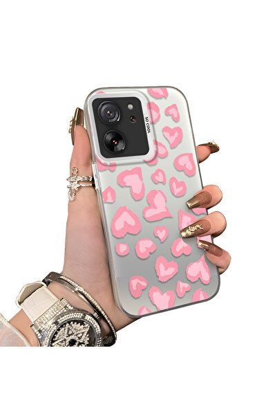 ucuc حافظة حماية للعدسات من السيليكون الصلب الأكريليكي المتوافق مع Mi 13T Pro...