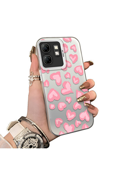 ucuc حافظة حماية للعدسات من السيليكون الصلب الأكريليكي المتوافق مع هاتف Infin...