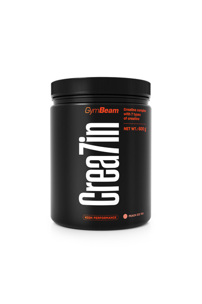 GymBeam Creatine Crea7in, 600 g, ceai cu gheață de piersici