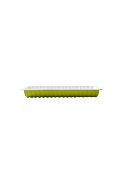 Perfect Home Green striped baking tray