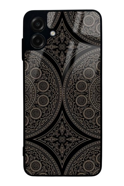 Spoyi Samsung A07 Glossy Phone Case with Ottoman Motif Design