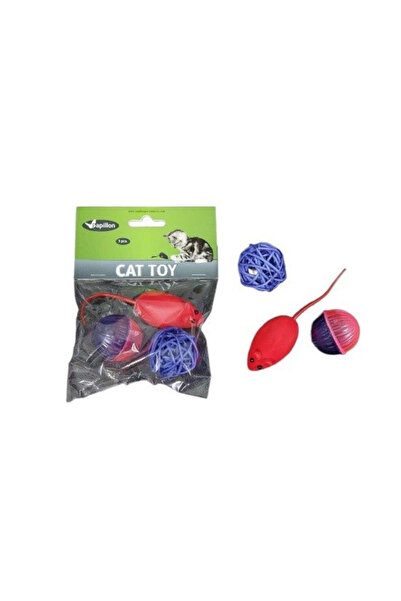 Papillon Set of 3 cat toys