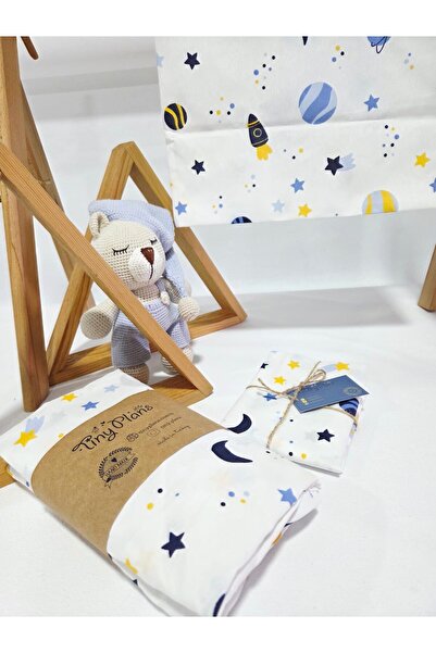 tiny plans Elastic Baby Sheet - Pillowcase Set 70x110 Cm