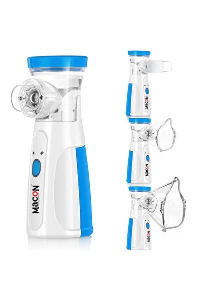 MACON Portable Nebulizer Machine Silent Handheld Inhaler for Adults & Kids wi...