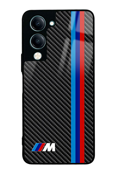 Spoyi Vivo Y04 Karbon M2 Tasarımlı Glossy Telefon Kılıfı