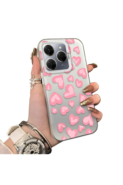 ucuc حافظة حماية من السيليكون الصلب متوافقة مع هاتف Tecno Spark 20 Pro 5G، مص...