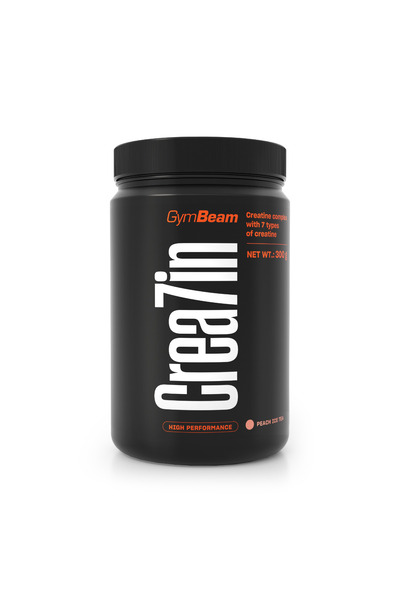 GymBeam Creatine Crea7in, 300 g, ceai cu gheață de piersici