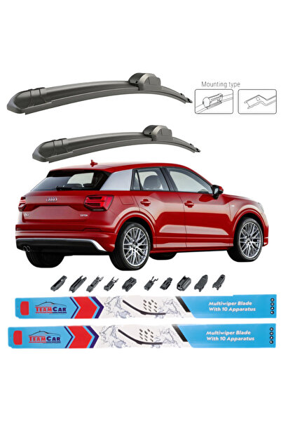 TEAMCAR Wipers Audi Q2 (GAB) 2016-2020 – Front set