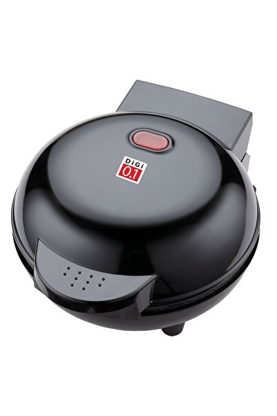 OEM Mini black electric waffle maker 500-600w ø16cm