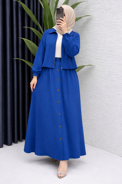 mihratesettür Tesettür etekli takım